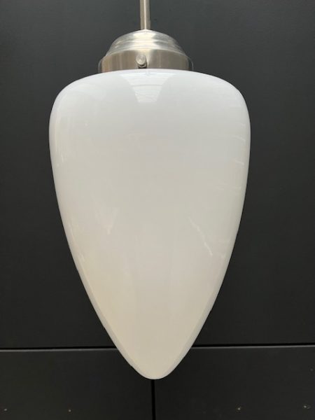 Opaal glazen hanglamp